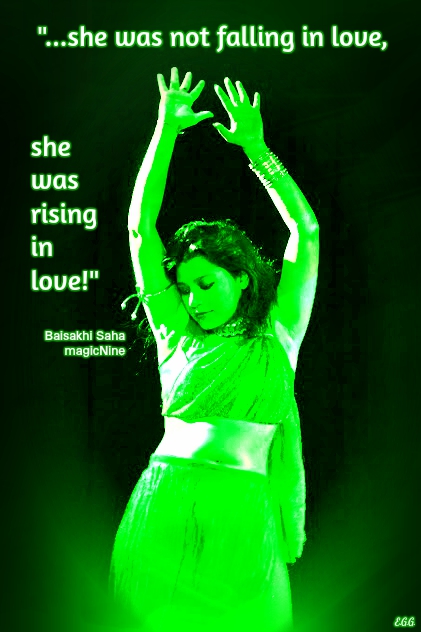 she was not falling in love, she was rising in love