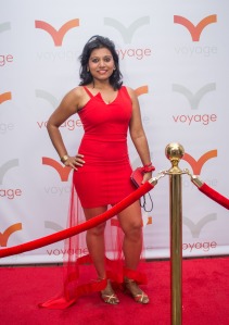 At a Red Carpet Gala by Voyage Media in LA