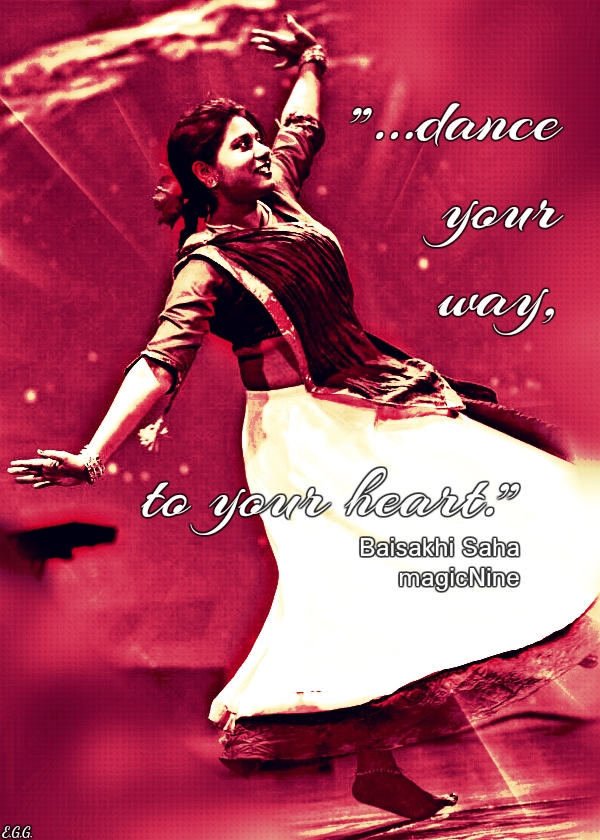 dance your way, to your heart